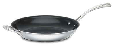 Foto 1 | Sartén Cuisinart French Classic De Tres Capas De Acero Inoxidable, 30 Cm, Color Plateado - Venta Internacional.