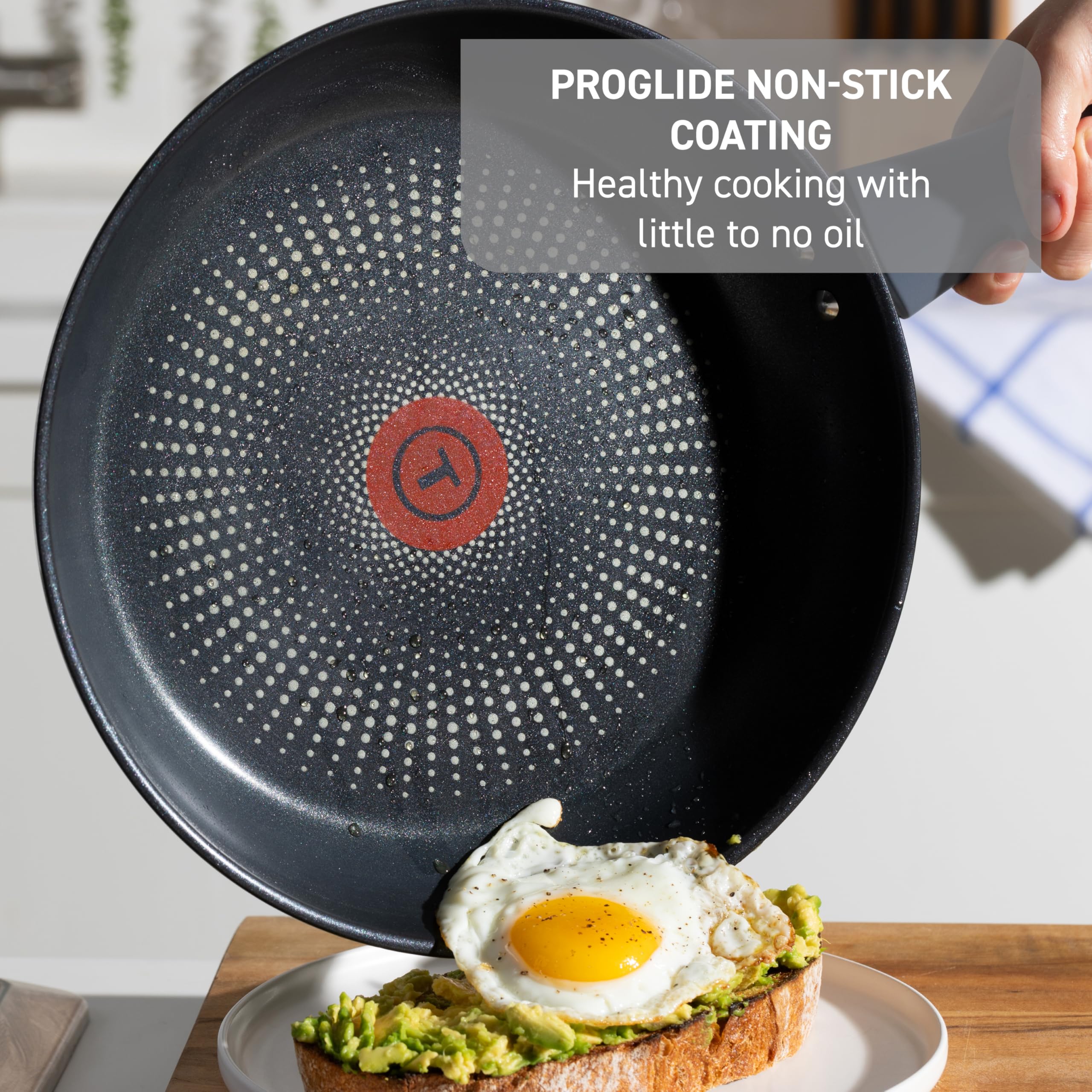 Foto 4 pulgar | Sartén T-fal Essentials De Acero Inoxidable De 26 Cm Con Antiadherente - Venta Internacional.