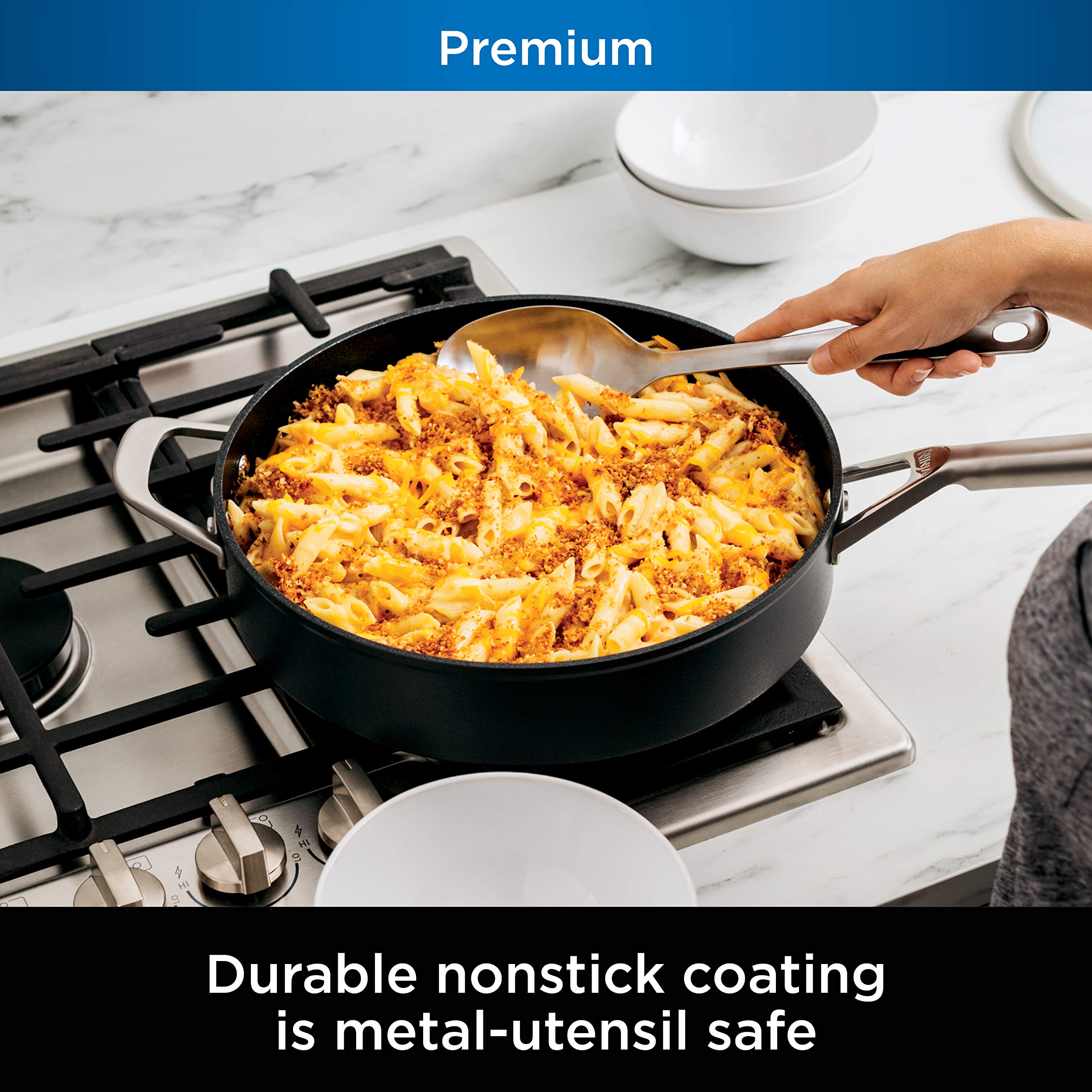 Foto 4 pulgar | Sartén Ninja C30140 Foodi Neverstick Premium 4 L Gris - Venta Internacional