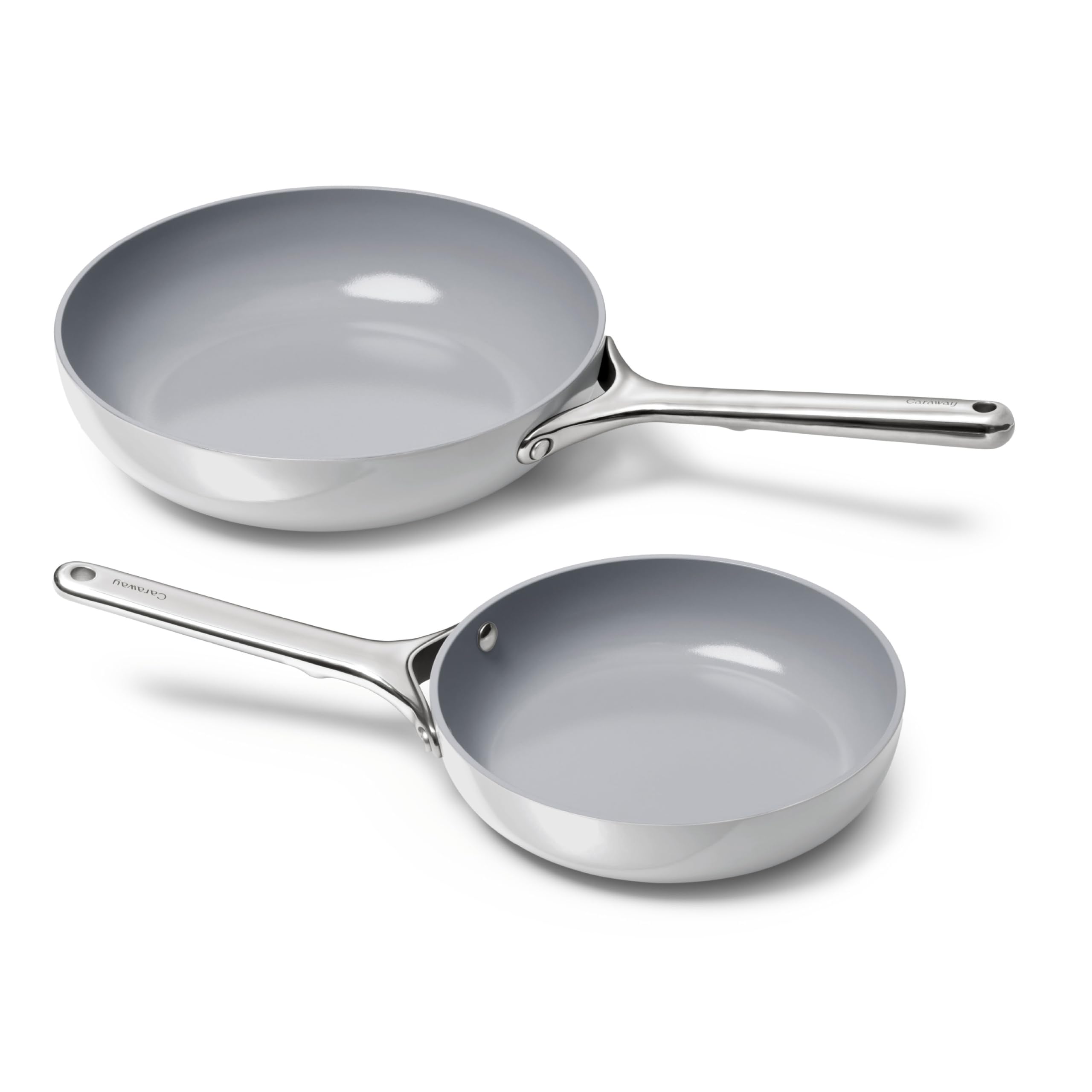 Foto 1 | Sartén Caraway de Cerámica Antiadherente 20 y 26 cm Gris 2 Piezas - Venta Internacional