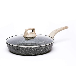 Foto 1 | Sartén Carote De Granito Antiadherente Con Tapa De Cristal De 30 Cm - Venta Internacional.