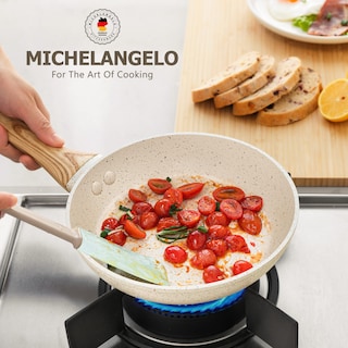 Foto 7 | Sartén Michelangelo de 30 cm Antiadherente con Tapa - Venta Internacional