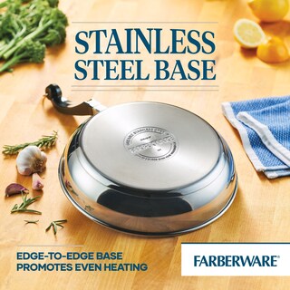 Foto 5 | Juego De Sartenes Farberware Classic De Acero Inoxidable De 21 Cm Y 25 Cm - Venta Internacional.