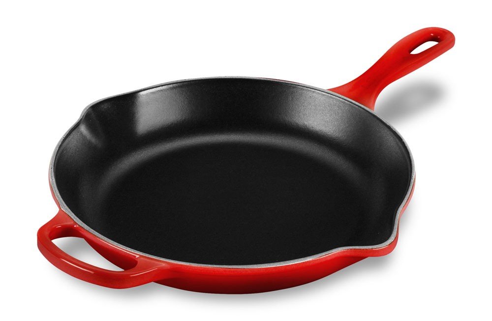 Foto 4 | Skillet Le Creuset, Hierro Fundido Esmaltado Signature, 10.25 Pulgadas, Color Cereza - Venta Internacional.