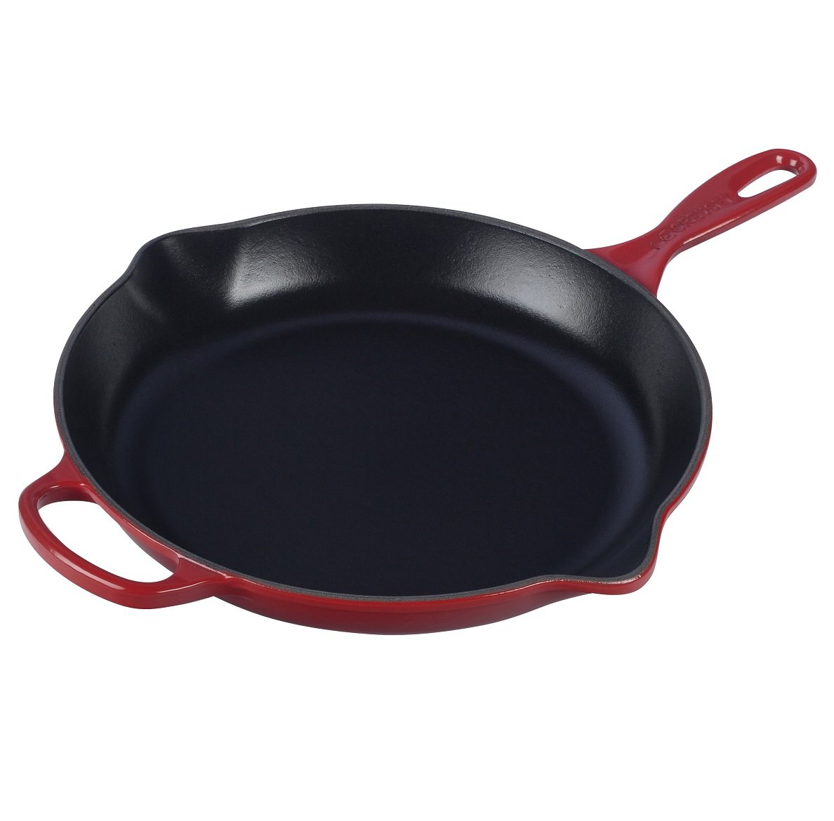 Skillet Le Creuset, Hierro Fundido Esmaltado Signature, 9 Cm, Color Cereza - Venta Internacional.