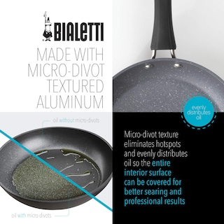 Foto 4 | Sartén Bialetti Antiadherente Impact De 26 Cm, Color Gris - Venta Internacional.