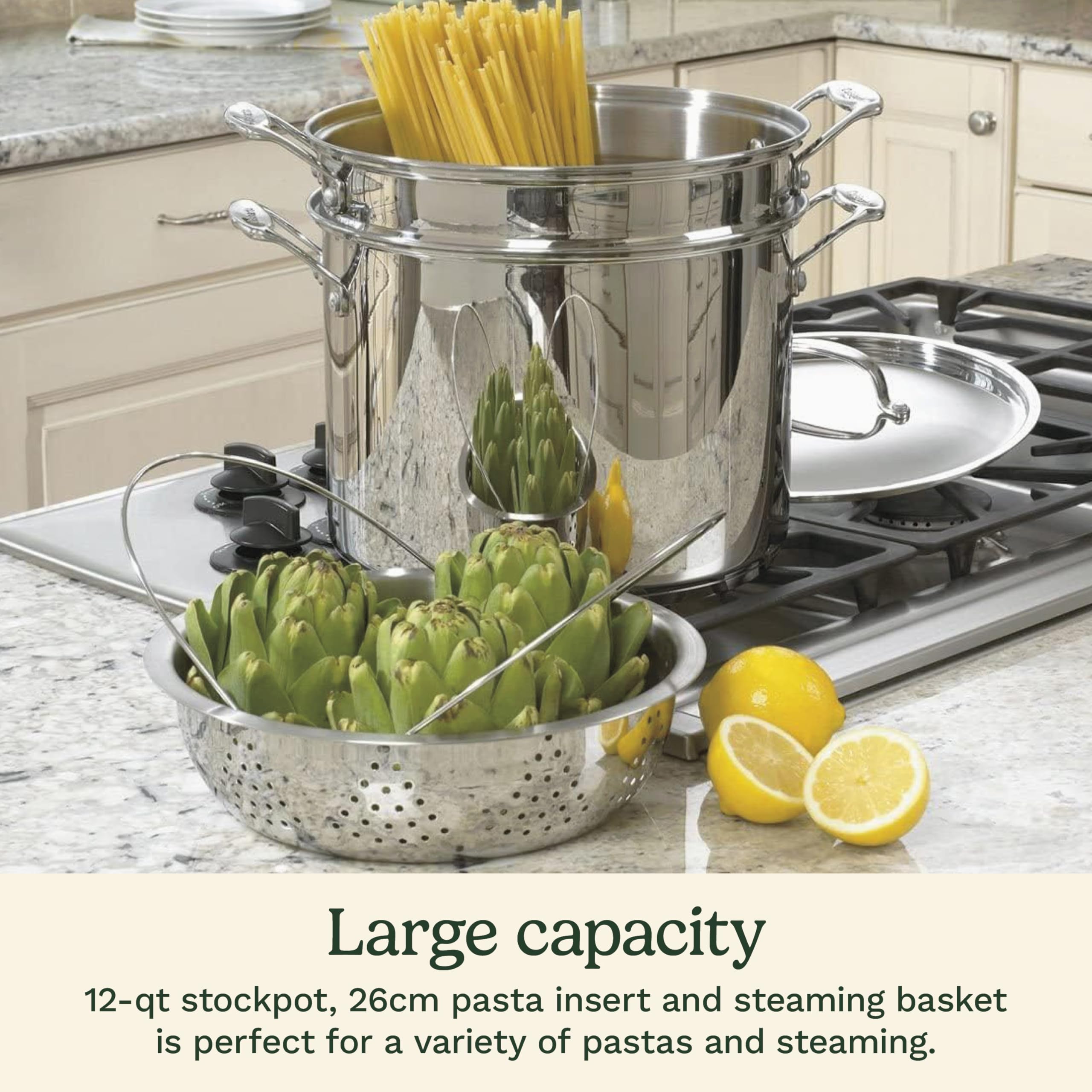 Foto 3 pulgar | Juego de Utensilios De Cocina Cuisinart Chef's Classic De Acero Inoxidable 12l - Venta Internacional