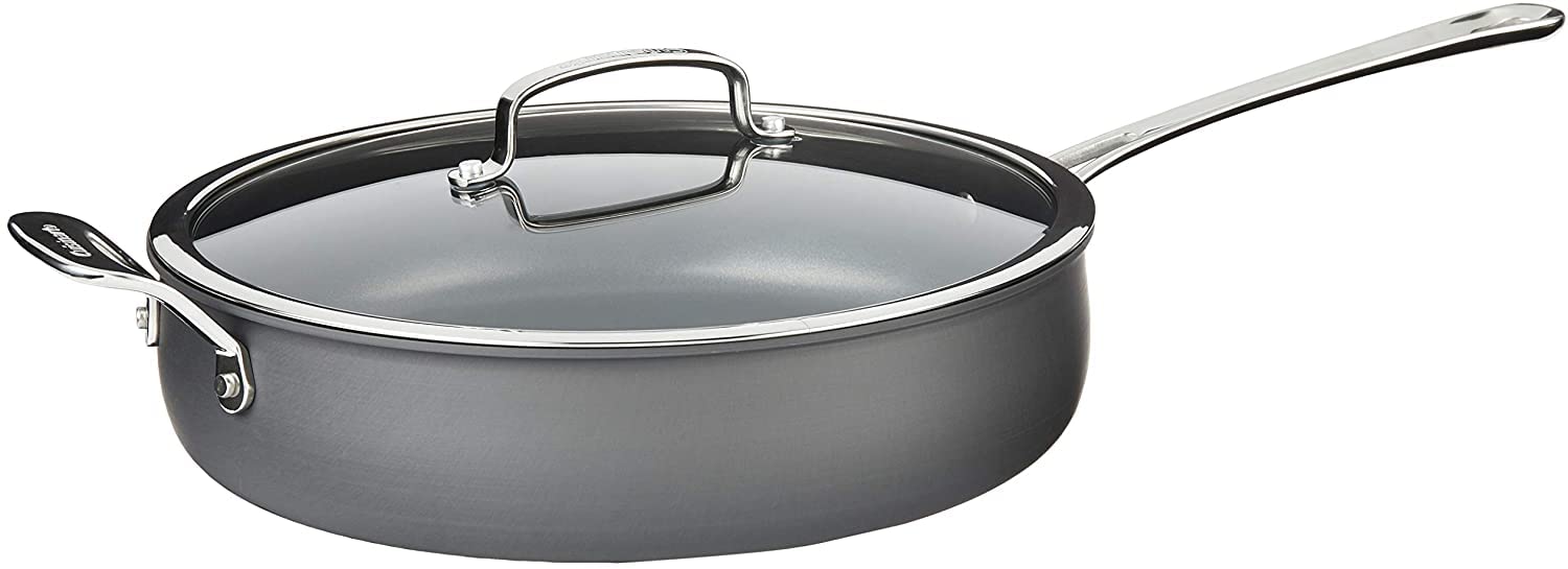 Foto 3 pulgar | Sartén Cuisinart Contour Anodizada Dura 5 L con Tapa - Venta Internacional