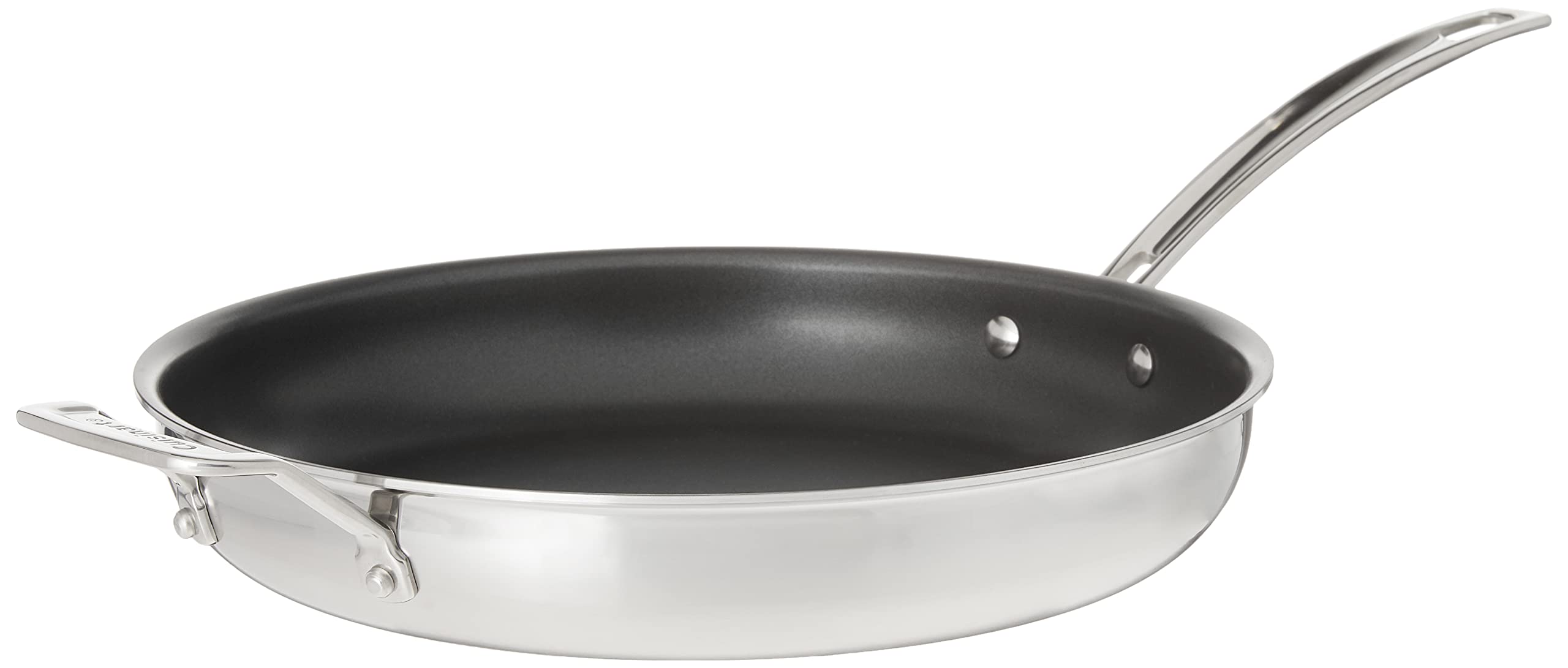 Foto 2 pulgar | Sartén Cuisinart Multiclad Pro 12 Con Mango Auxiliar De 30 Cm - Venta Internacional.