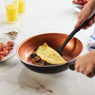 Foto 7 | Sartén Farberware Glide Antiadherente De 26 Cm, Color Negro - Venta Internacional.