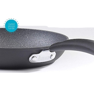 Foto 3 | Sartén Antiadherente Bialetti Impact de 30 cm Gris - Venta Internacional