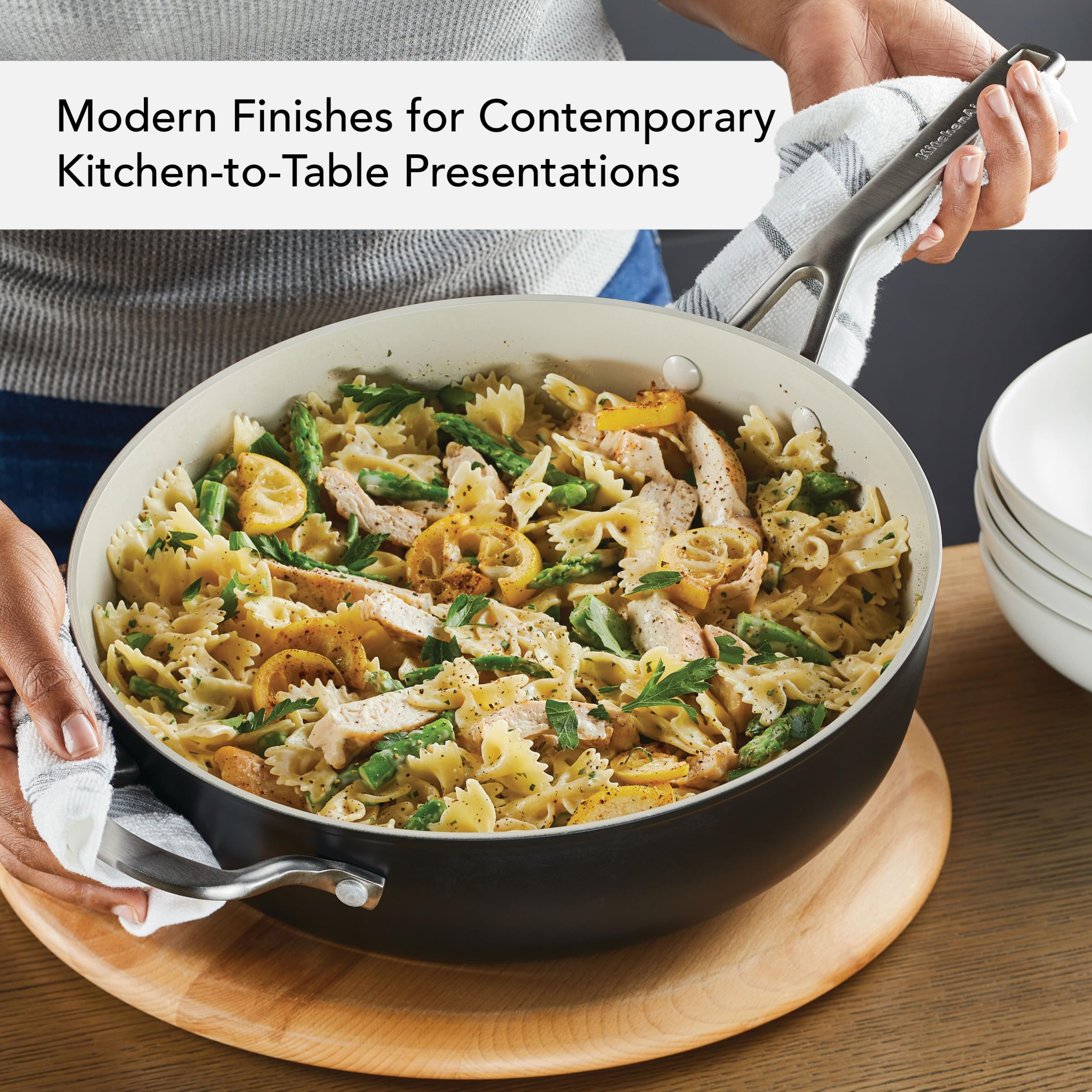 Foto 5 pulgar | Sartén KitchenAid con Tapa-Venta Internacional