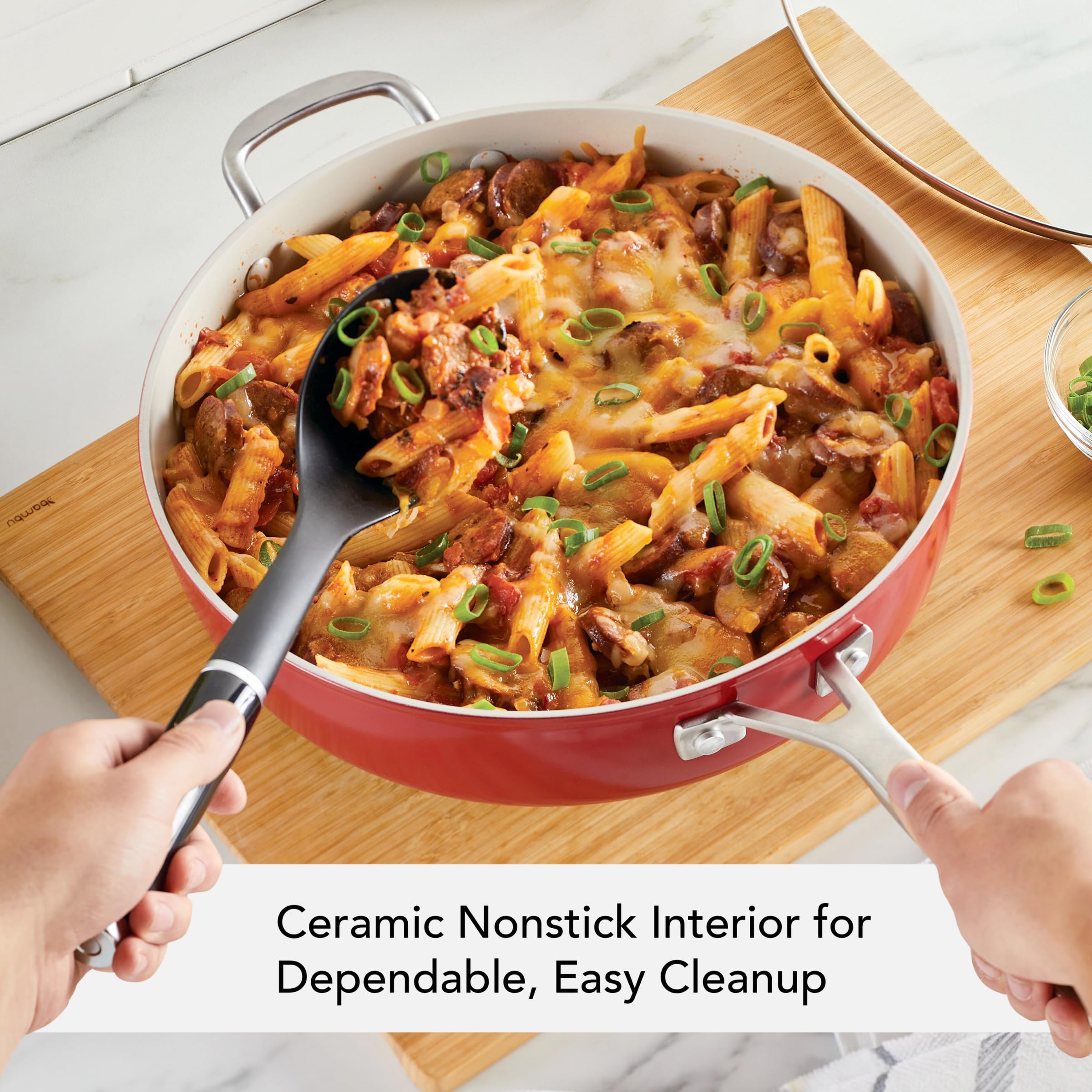 Foto 4 pulgar | Sartén KitchenAid con Tapa-Venta Internacional
