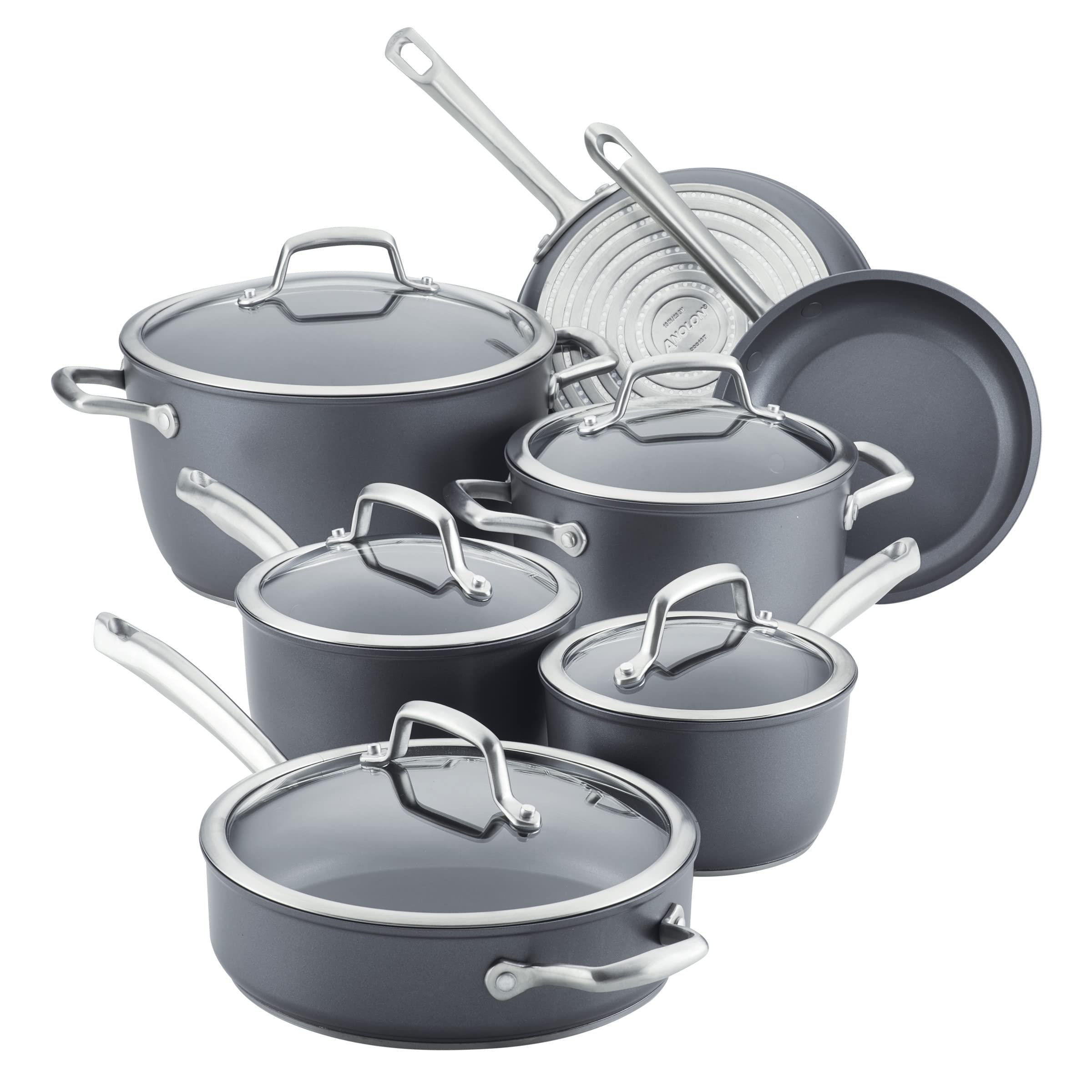 Foto 1 | Juego De Utensilios De Cocina Anolon Accolade, Forjado, Anodizado Duro, 12 Piezas - Venta Internacional.
