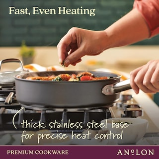 Foto 3 | Juego De Utensilios De Cocina Anolon Accolade, Forjado, Anodizado Duro, 12 Piezas - Venta Internacional.