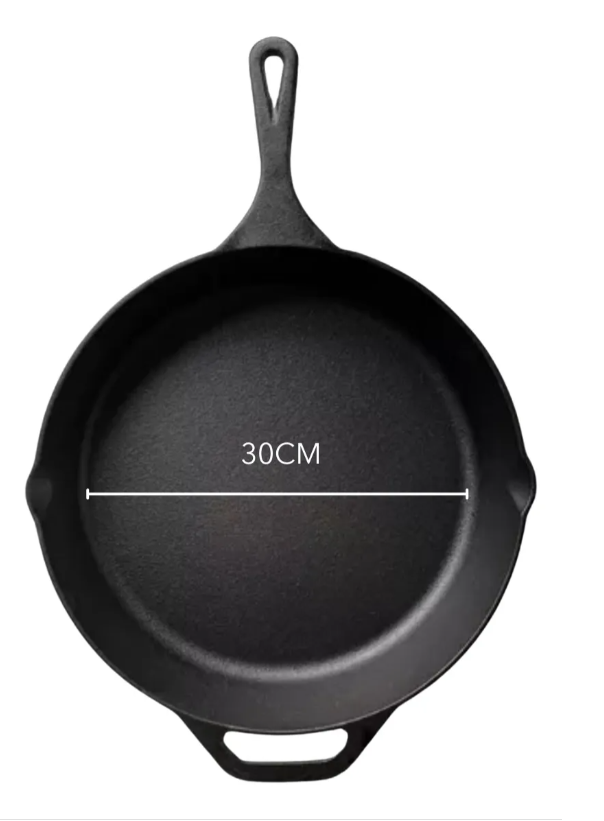 Foto 2 | Sartén De Hierro Fundido  Xtellar Pre Curado 30cm Color Negro