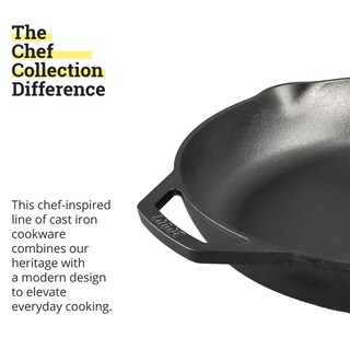 Foto 6 | Skillet Lodge Chef Collection 14, Estilo Chef, Con Doble Asa - Venta Internacional.