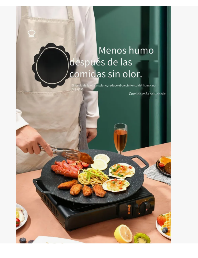 Foto 6 pulgar | Antiadherente 30cm  Sartén Para Hornear Sartén Comal