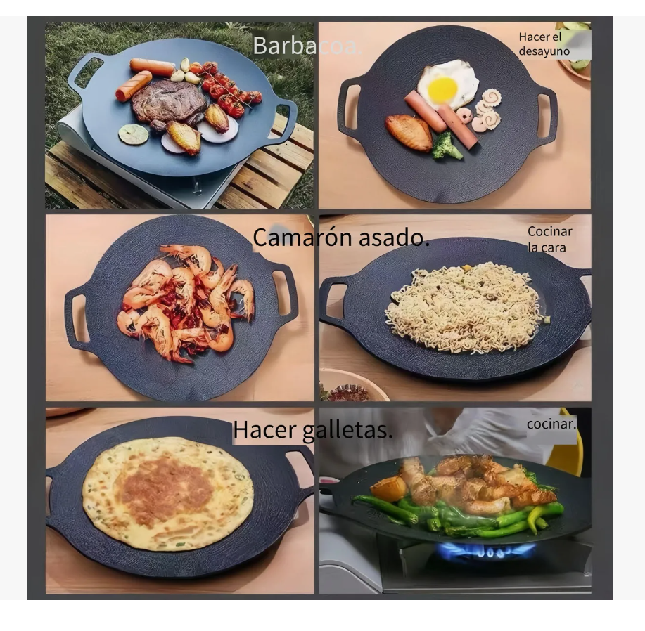 Foto 7 pulgar | Antiadherente 30cm  Sartén Para Hornear Sartén Comal