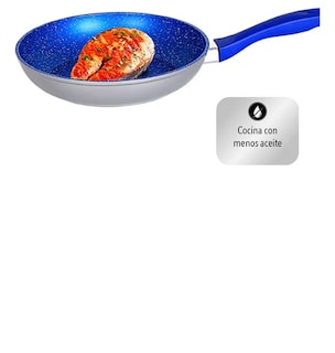 Foto 3 | Xtellar Juego De Sartenes De Zafiro Antiadherentes De 20 Y 24 Cms Para Una Cocina Saludable