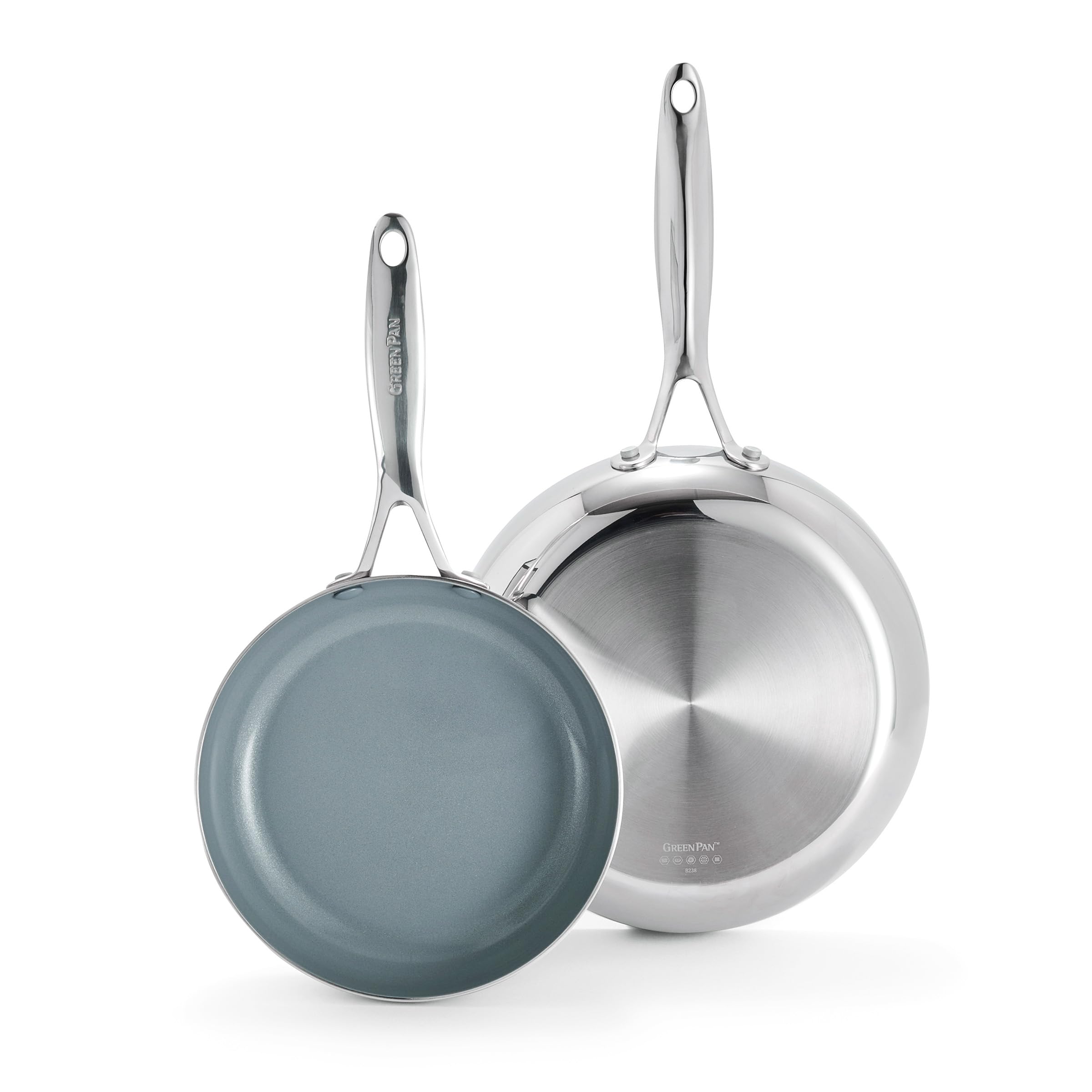 Foto 2 pulgar | Set De Sartenes Greenpan Valencia Pro De 20 Cm Y 25 Cm - Venta Internacional.