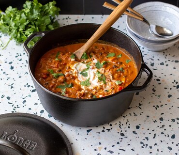 Foto 5 | Juego De Utensilios De Cocina Lodge Seasoned, Hierro Fundido, Paquete De 5 Piezas - Venta Internacional.