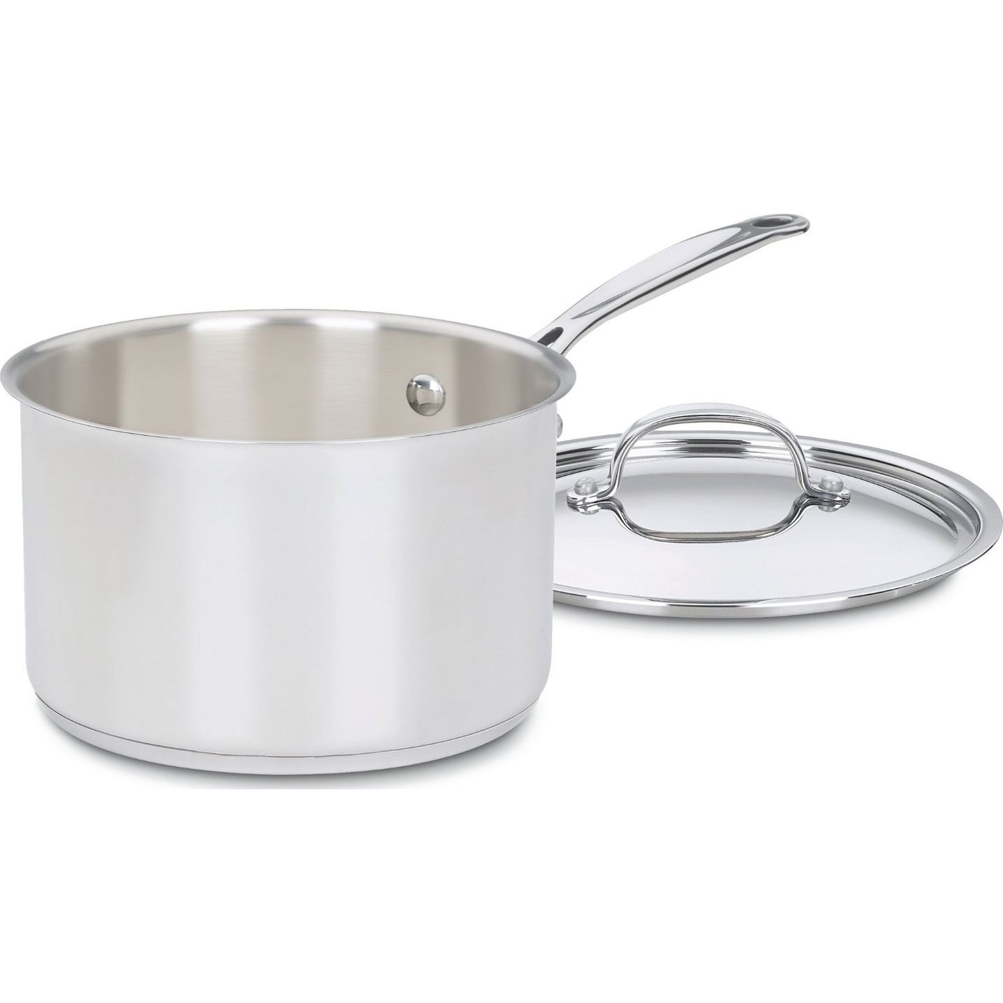 Cacerola Cuisinart Chef's Classic De Acero Inoxidable De 4 Litros Con Tapa 7194 - Venta Internacional.