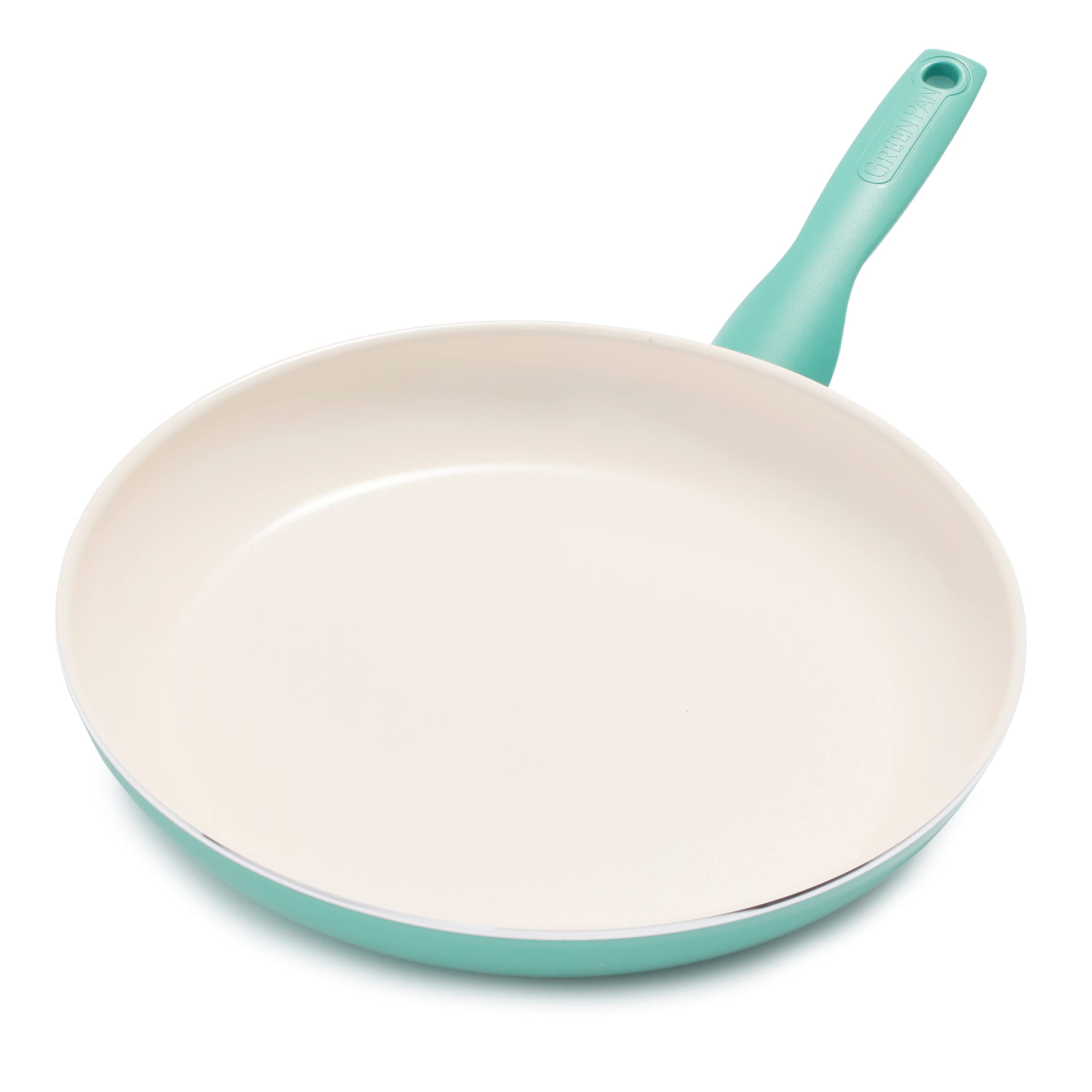 Sartén Greenpan Rio Healthy De Cerámica Antiadherente, 26 Cm, Color Turquesa - Venta Internacional.
