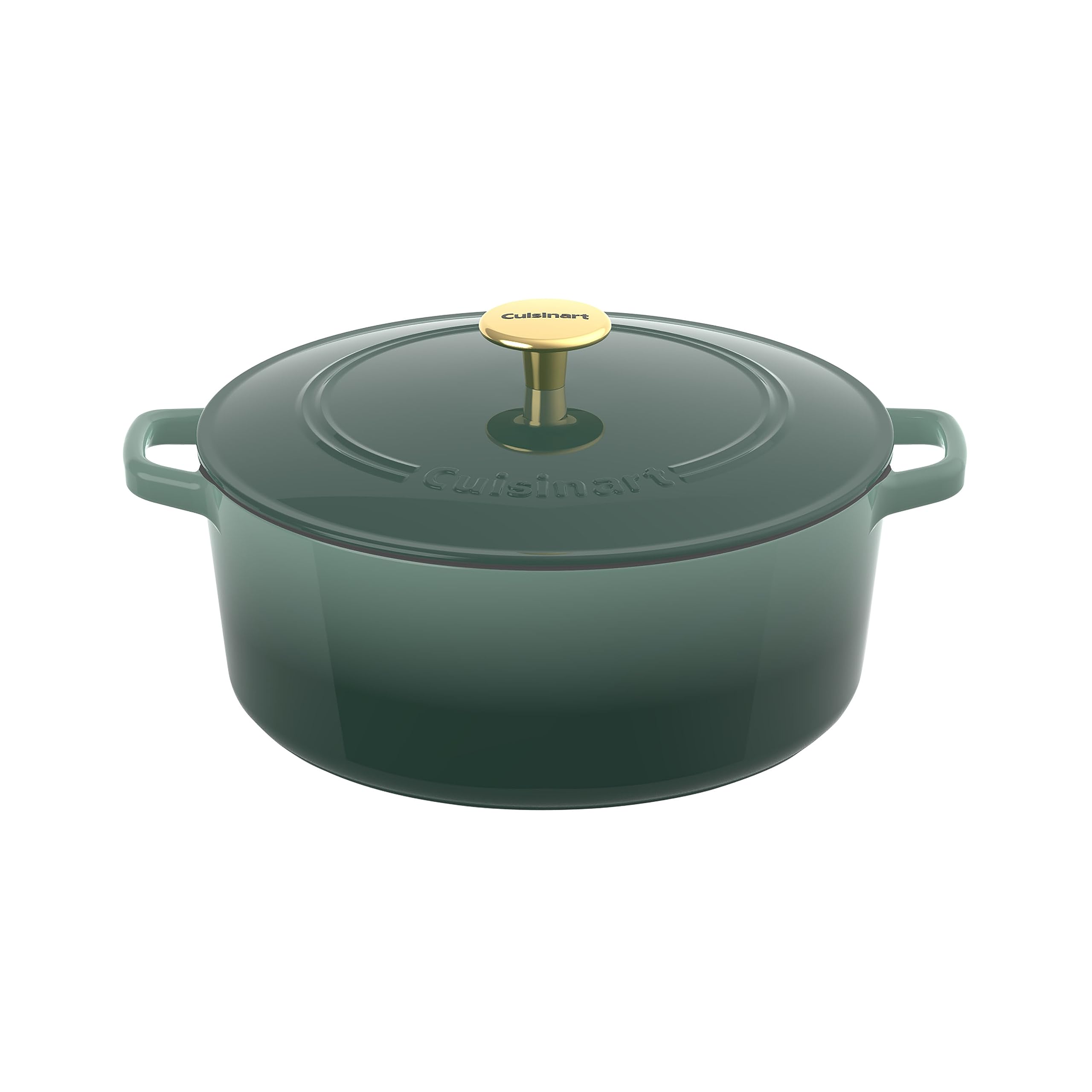 Foto 1 | Cazuela Cuisinart Chef's Classic De Hierro Fundido Esmaltado, 7 Litros, Espuma De Mar - Venta Internacional.