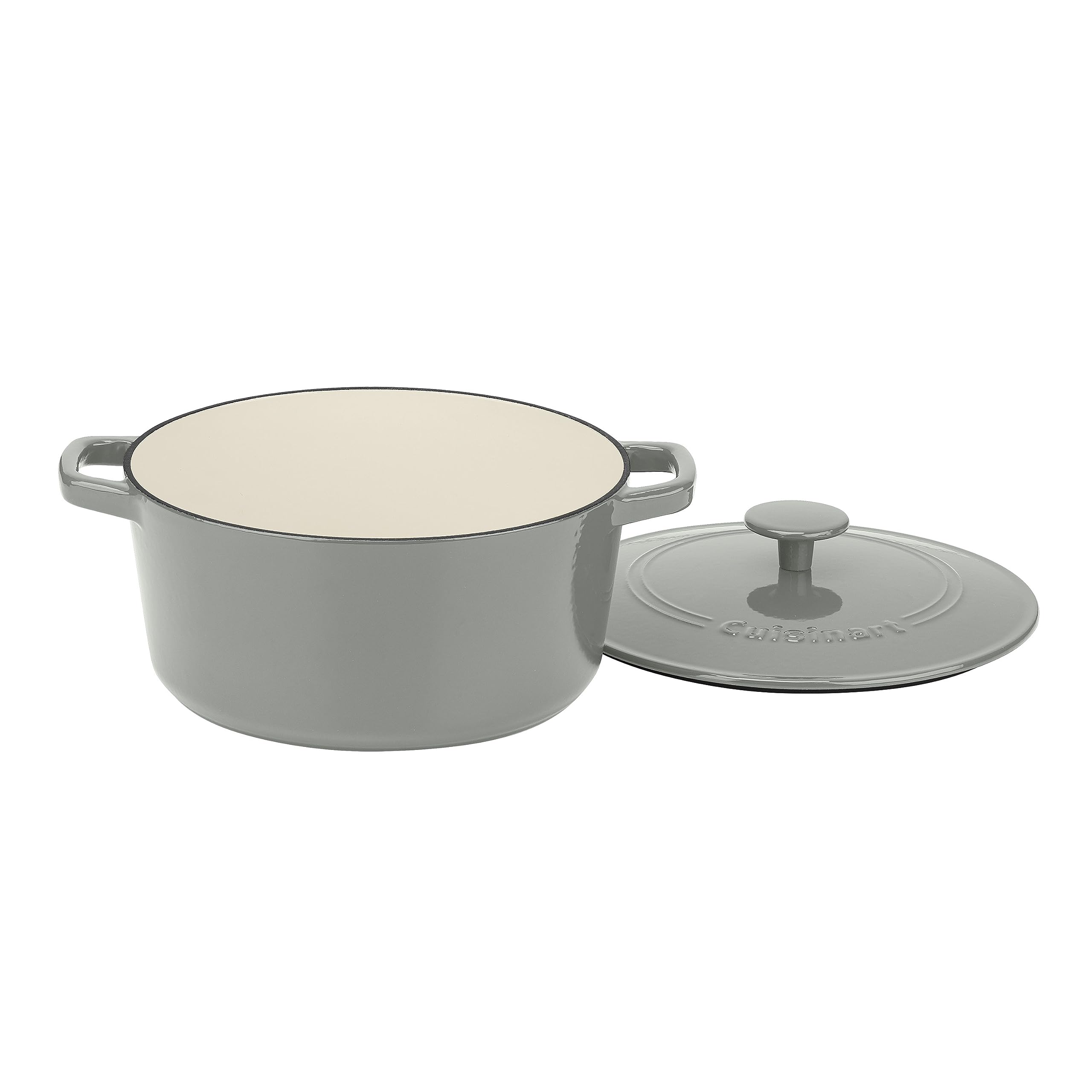 Foto 1 | Cazuela Cuisinart Chef's Classic De Hierro Fundido Esmaltado, 5 Litros, Color Salvia - Venta Internacional.