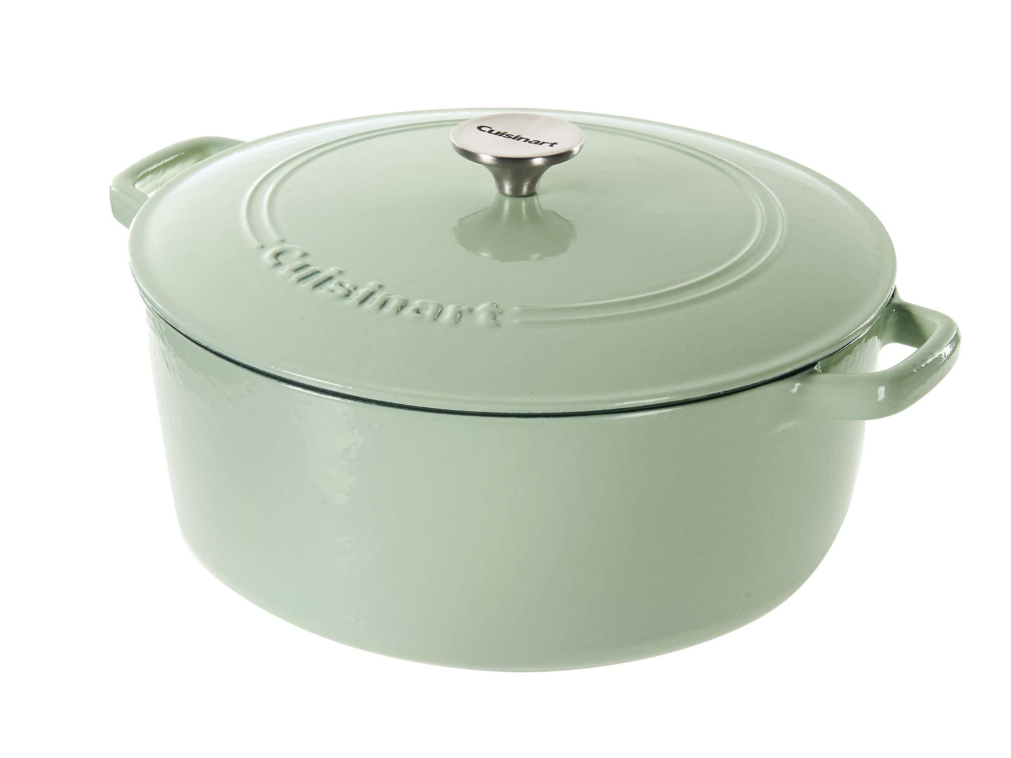 Foto 2 pulgar | Cazuela Cuisinart Chef's Classic De Hierro Fundido Esmaltado  7 Litros  Verde - Venta Internacional.