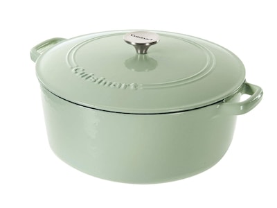 Foto 1 | Cazuela Cuisinart Chef's Classic De Hierro Fundido Esmaltado 7 Litros Verde - Venta Internacional.