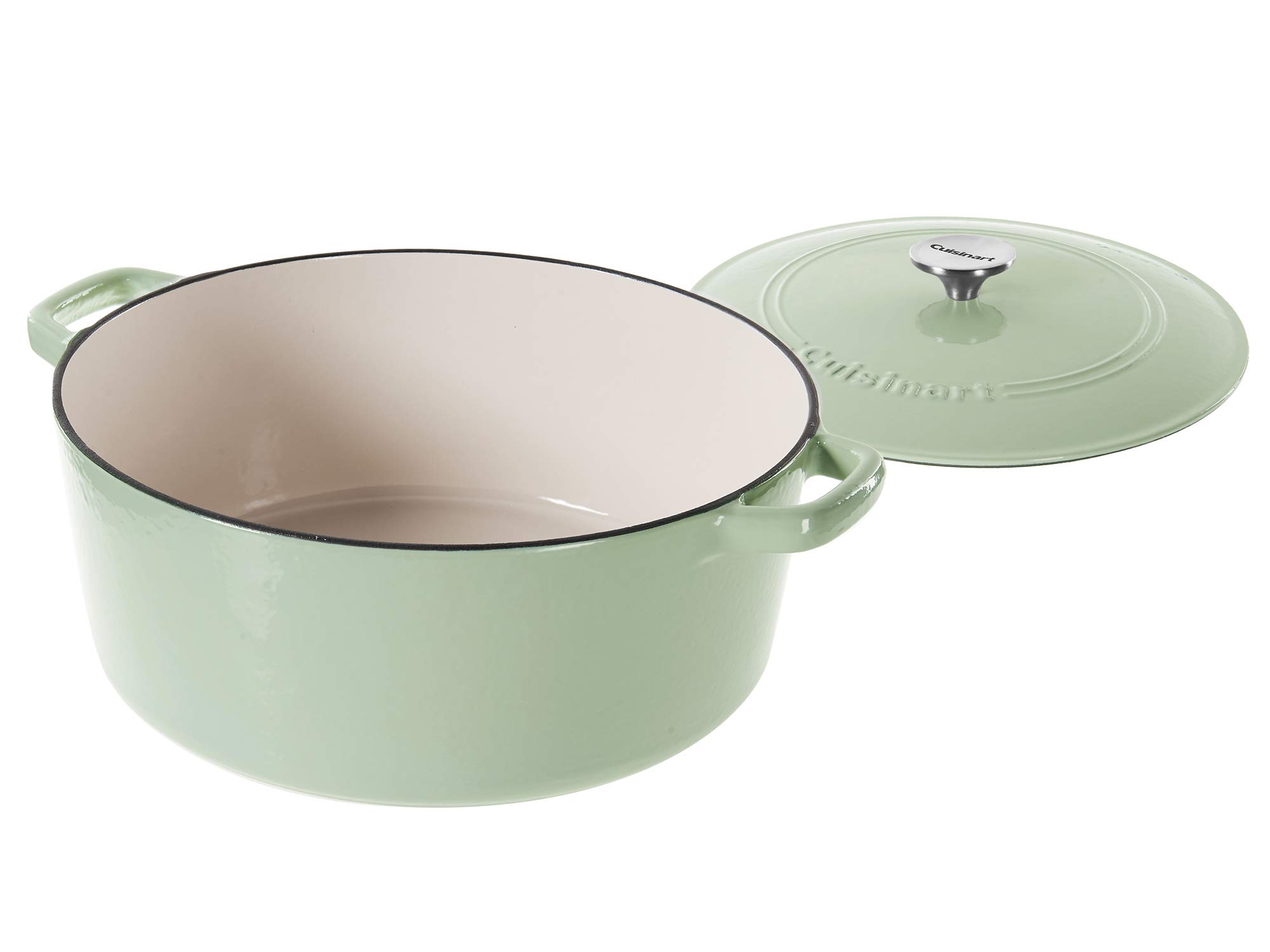 Foto 3 pulgar | Cazuela Cuisinart Chef's Classic De Hierro Fundido Esmaltado  7 Litros  Verde - Venta Internacional.