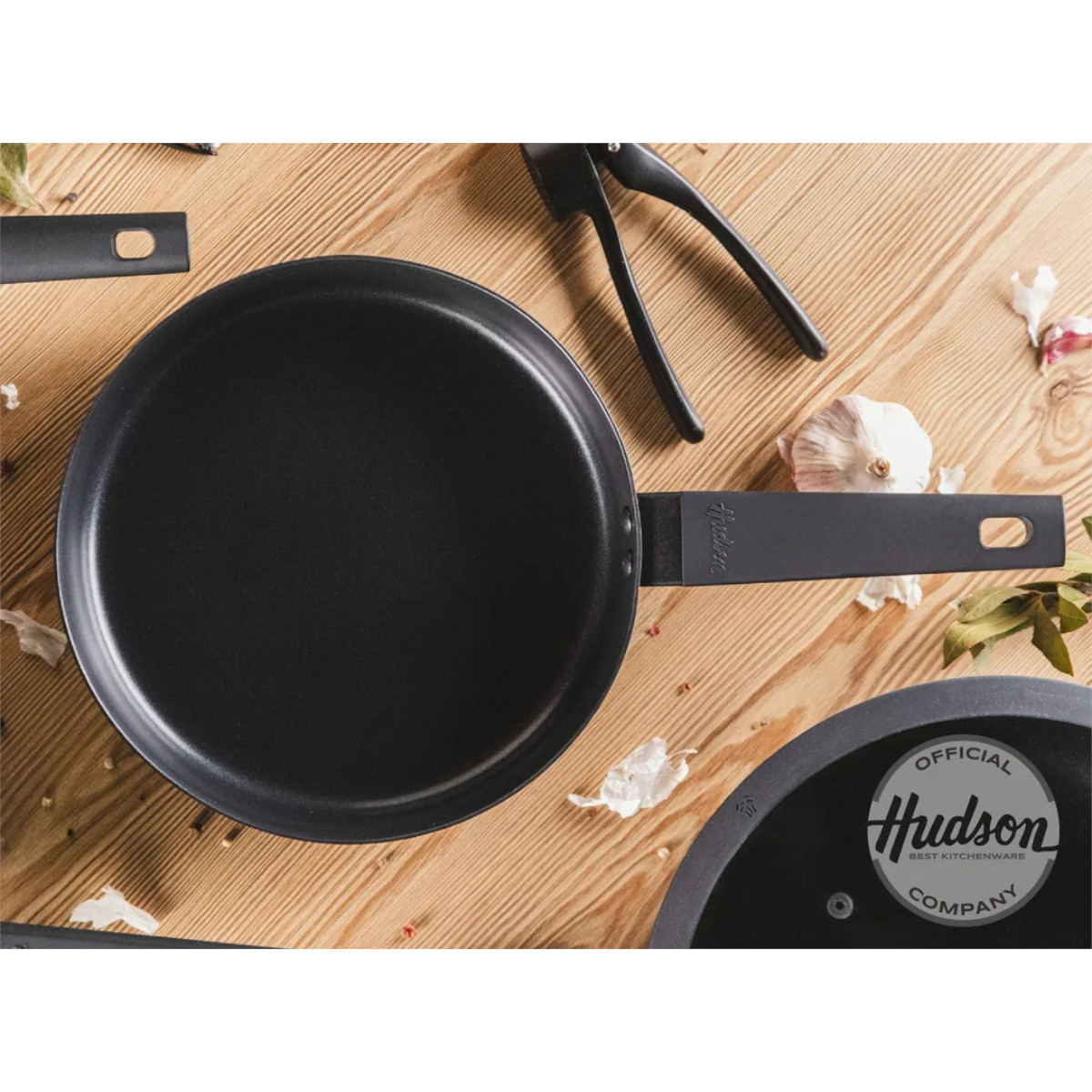 Foto 5 | Sarten Hudson 28cm Aluminio Antiadherente Mango Soft Touch