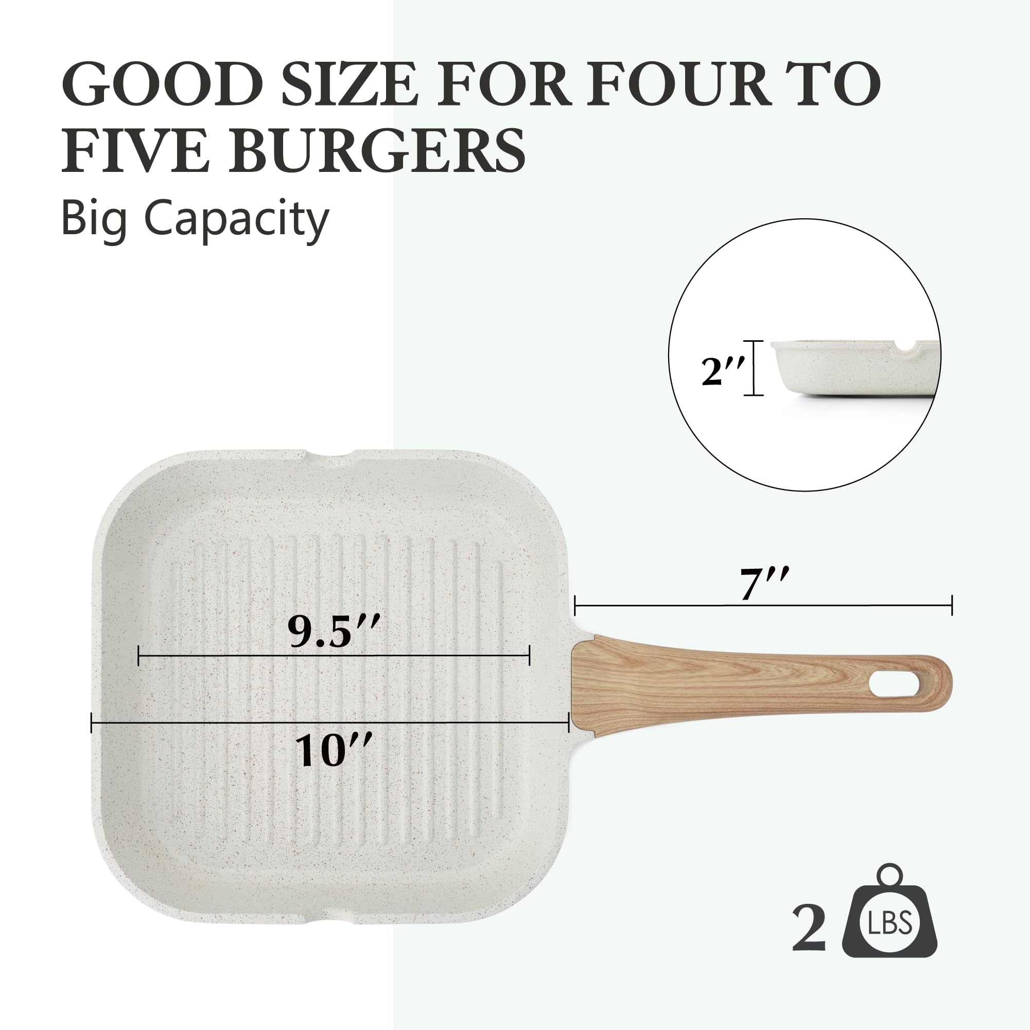 Foto 8 pulgar | Sartén Sensarte De Cerámica Antiadherente De 24 Cm Para Todas Las Estufas - Venta Internacional.