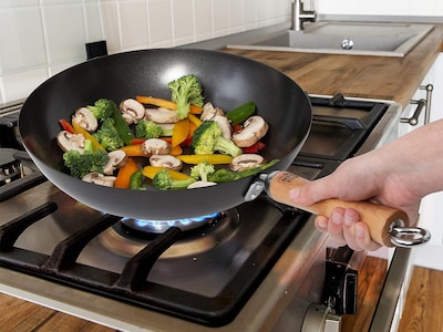 Foto 4 | Wok Antiahderente 9.5 Honey Can Do