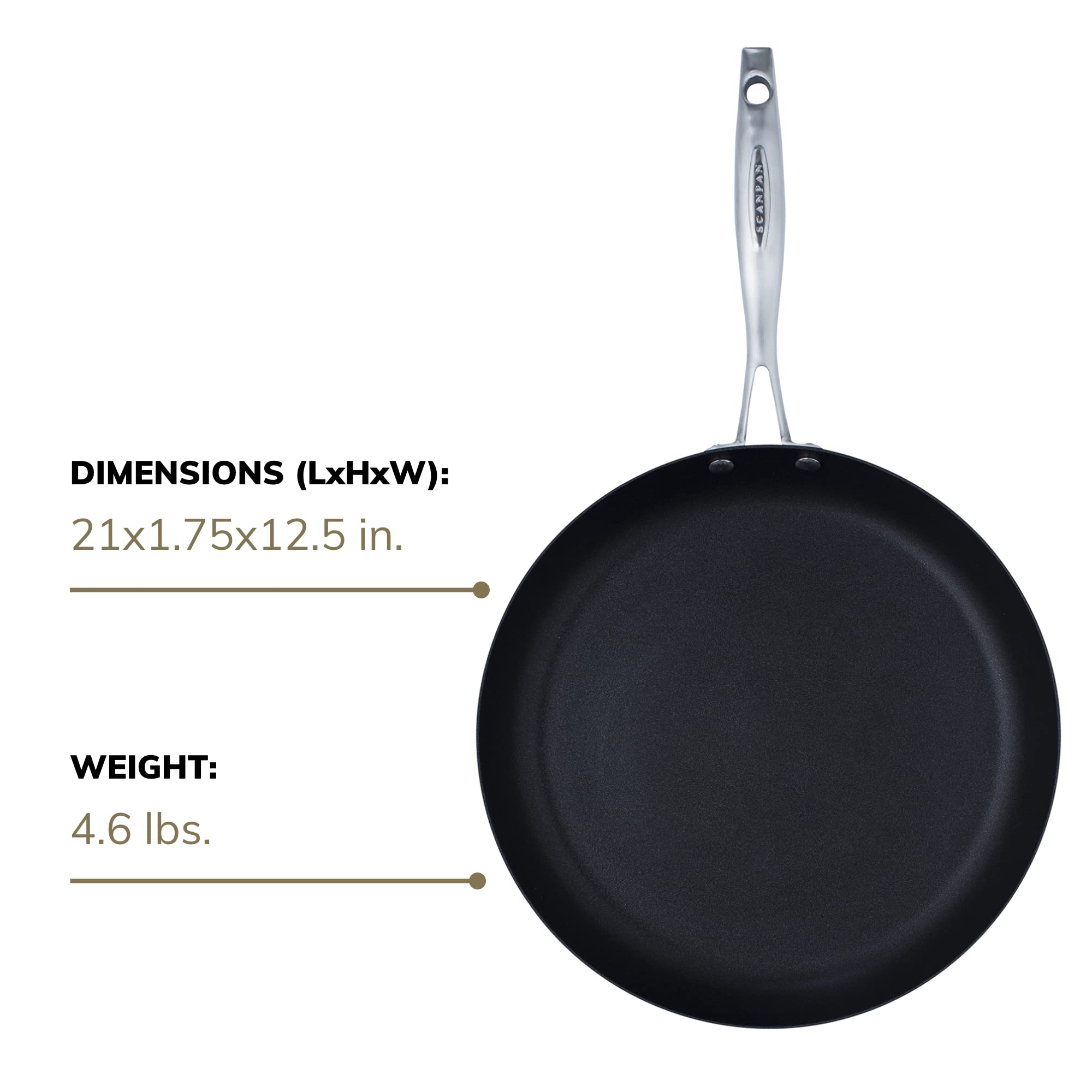 Foto 5 pulgar | Utensilios De Cocina Antiadherentes Scanpan Pro Iq De 32 Cm Fabricados En Dinamarca - Venta Internacional.