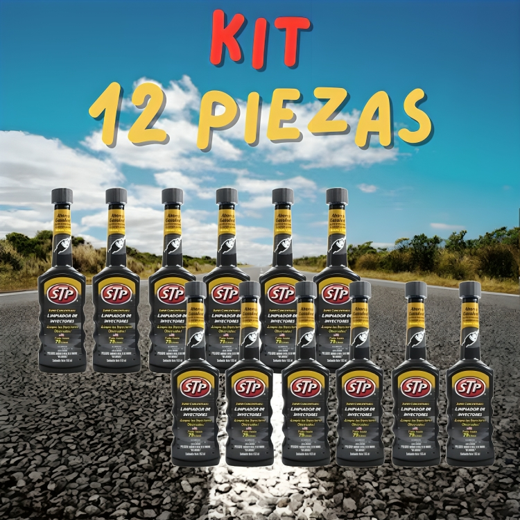 Foto 3 pulgar | 12 Pzas Limpiador Inyectores Stp 155 Ml Ahorrado De Gasolina