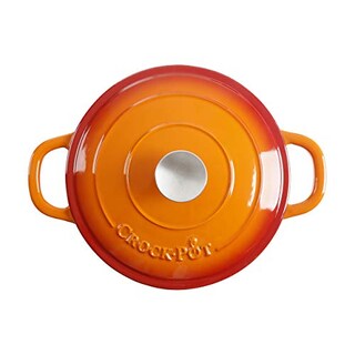 Foto 3 | Venta Internacional - Olla De Barro Holandés De Hierro Fundido Esmaltado Artesanal 5 Litros