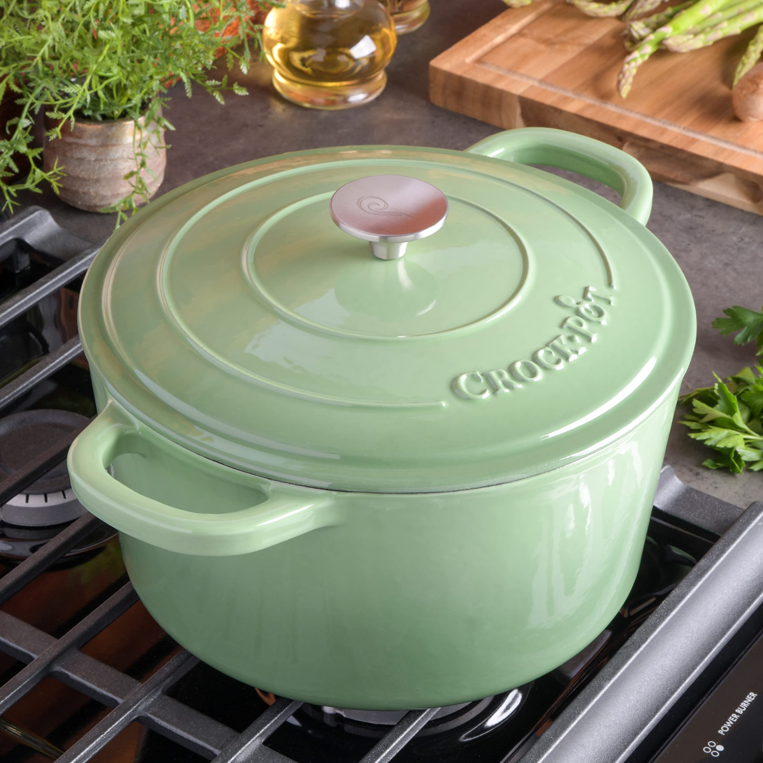 Foto 6 | Horno Holandes Crock-pot Artesanal de Hierro Fundido Esmaltado - Venta Internacional