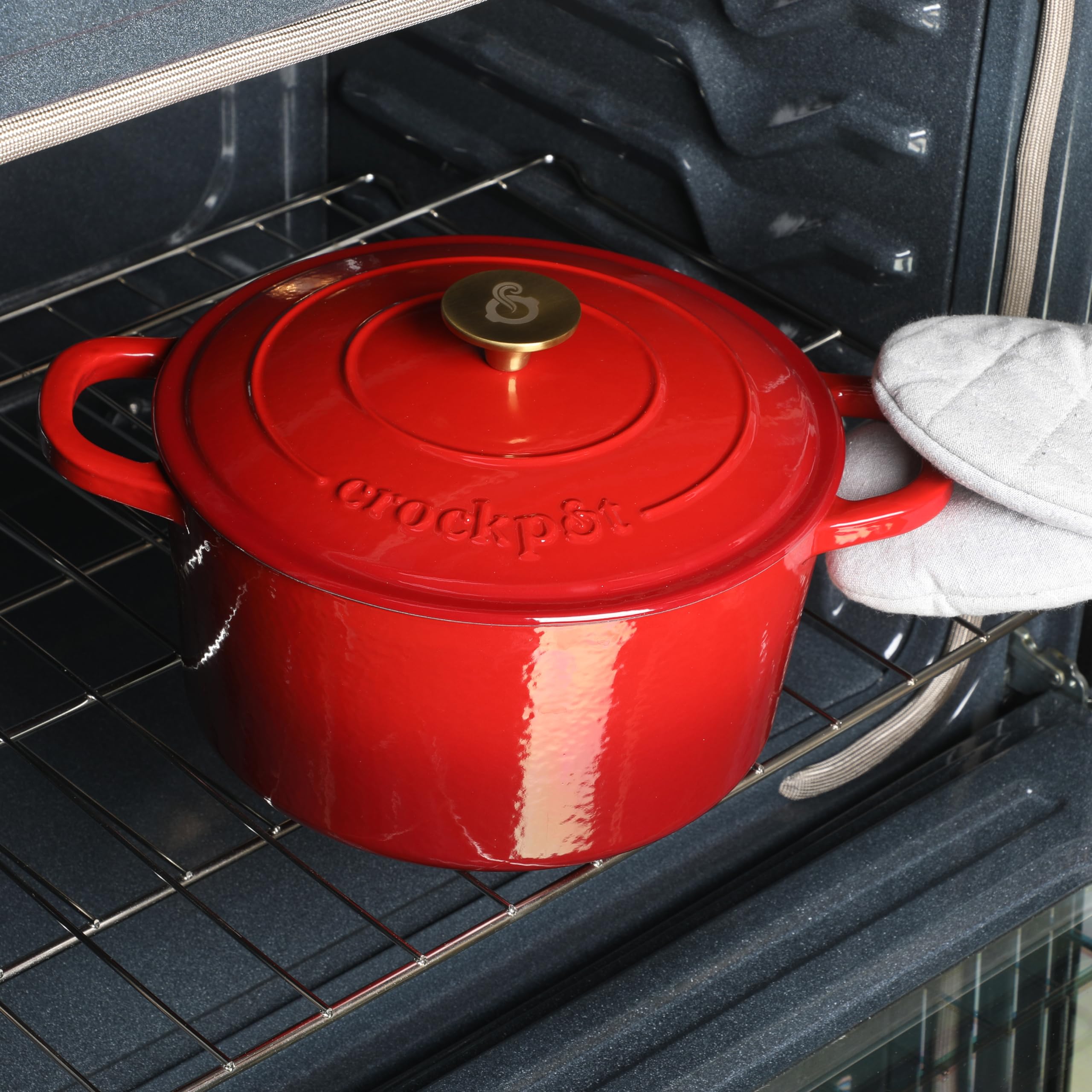 Foto 3 pulgar | Oven Crock-pot de Hierro Fundido Esmaltado Artisan - Venta Internacional
