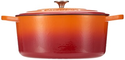 Foto 2 | Olla Crock-Pot de Hierro Fundido Esmaltado Artesanal Multicolor 7 Cuartos de Galón - Venta Internacional