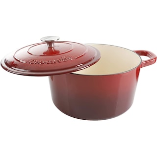 Foto 2 | Horno holandés Crock-pot Artisan, Hierro Fundido Esmaltado 5 Litros Rojo - Venta Internacional