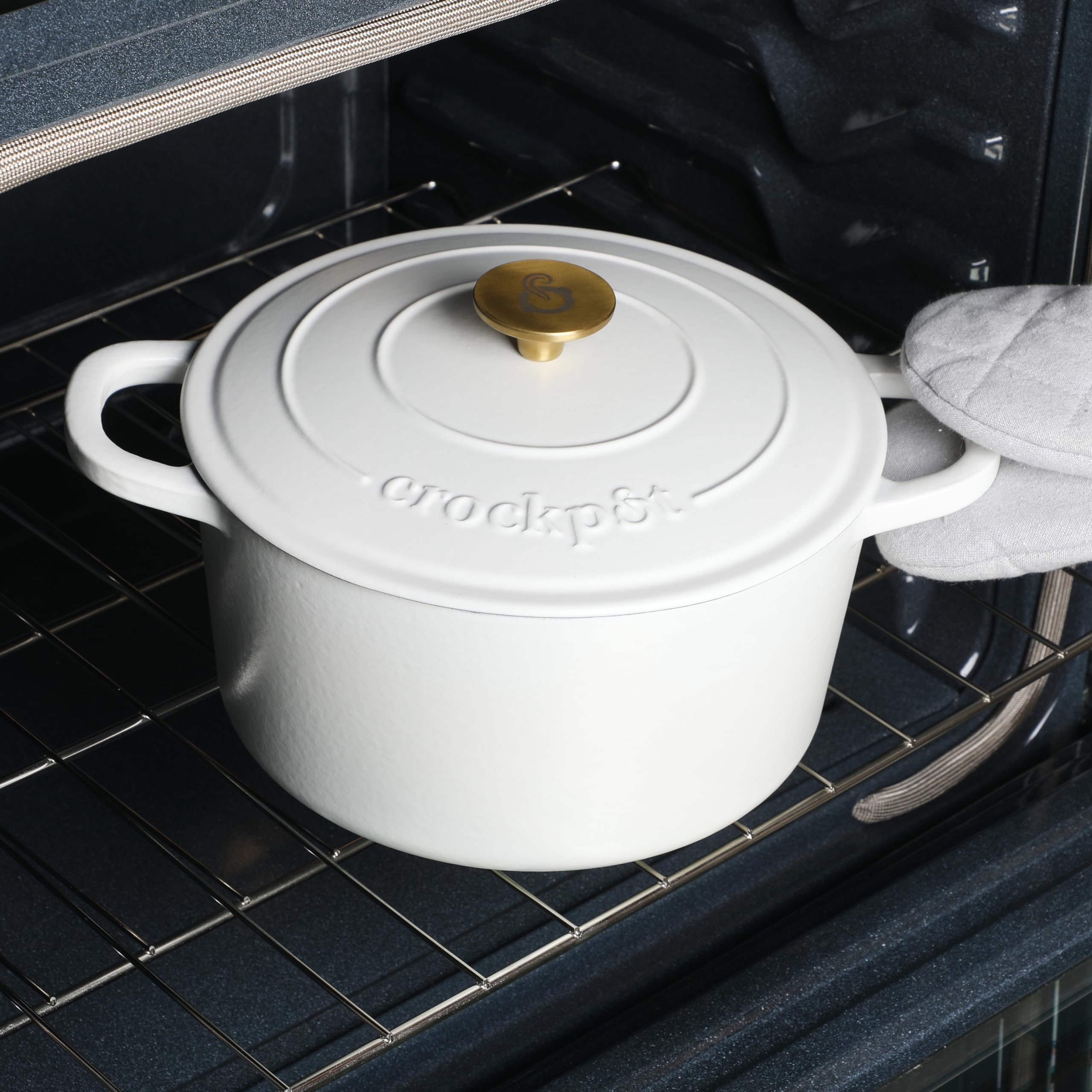 Foto 4 pulgar | Horno Holandés Crock-pot Artisan de Hierro Fundido Esmaltado - Venta Internacional