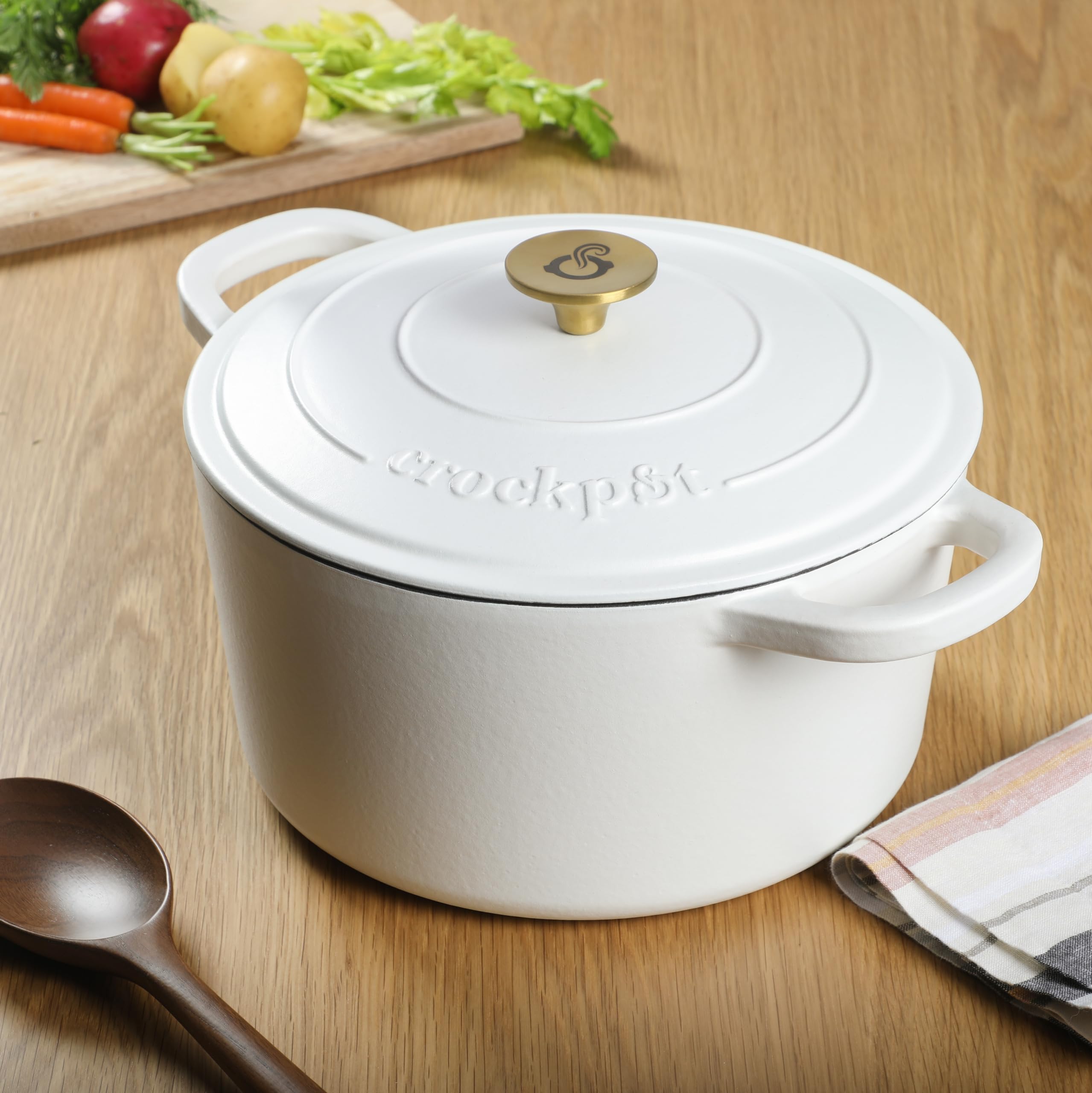 Foto 5 pulgar | Horno Holandés Crock-pot Artisan de Hierro Fundido Esmaltado - Venta Internacional