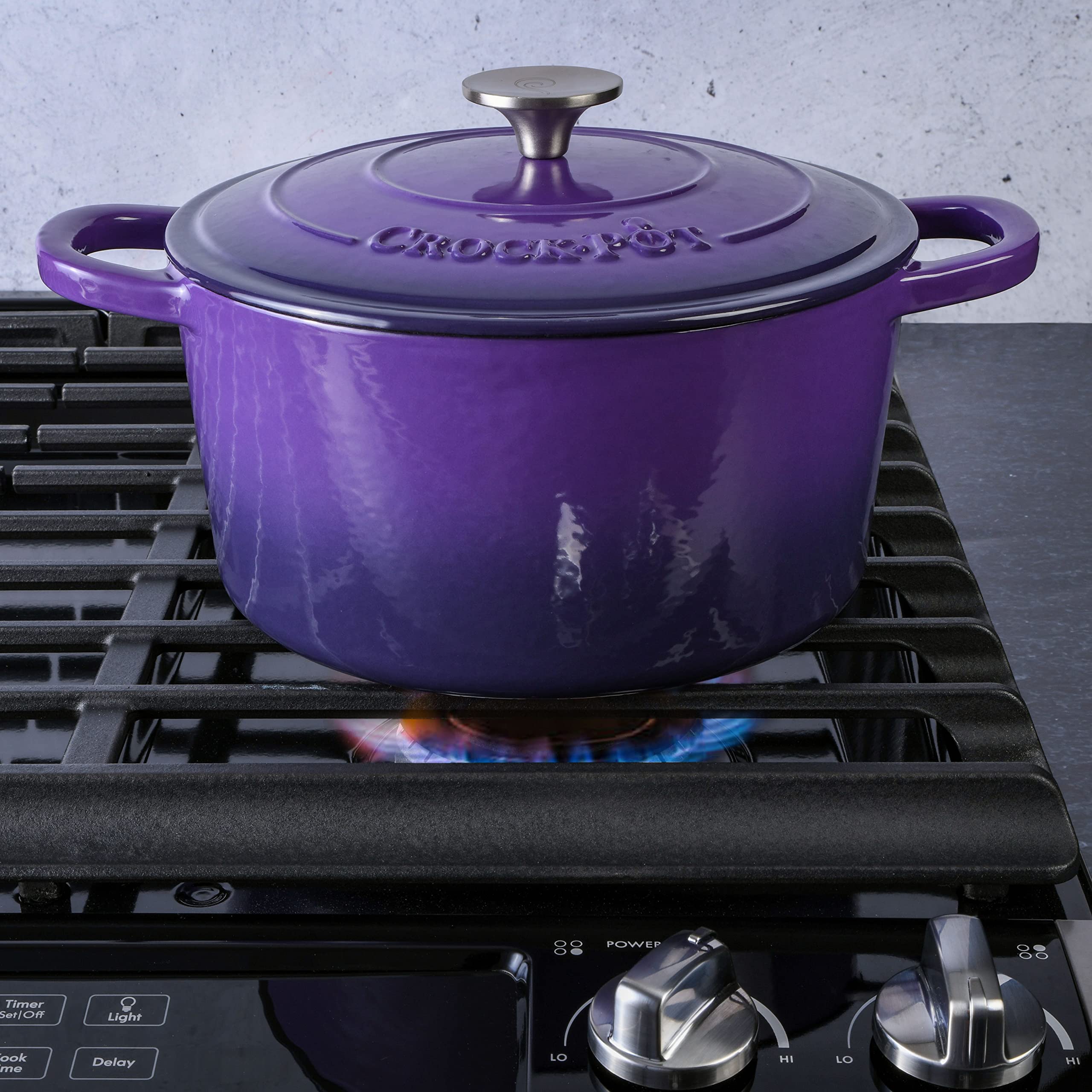 Foto 6 | Oven Dutch Crock-pot de Hierro Fundido Esmaltado Artesanal - Venta Internacional