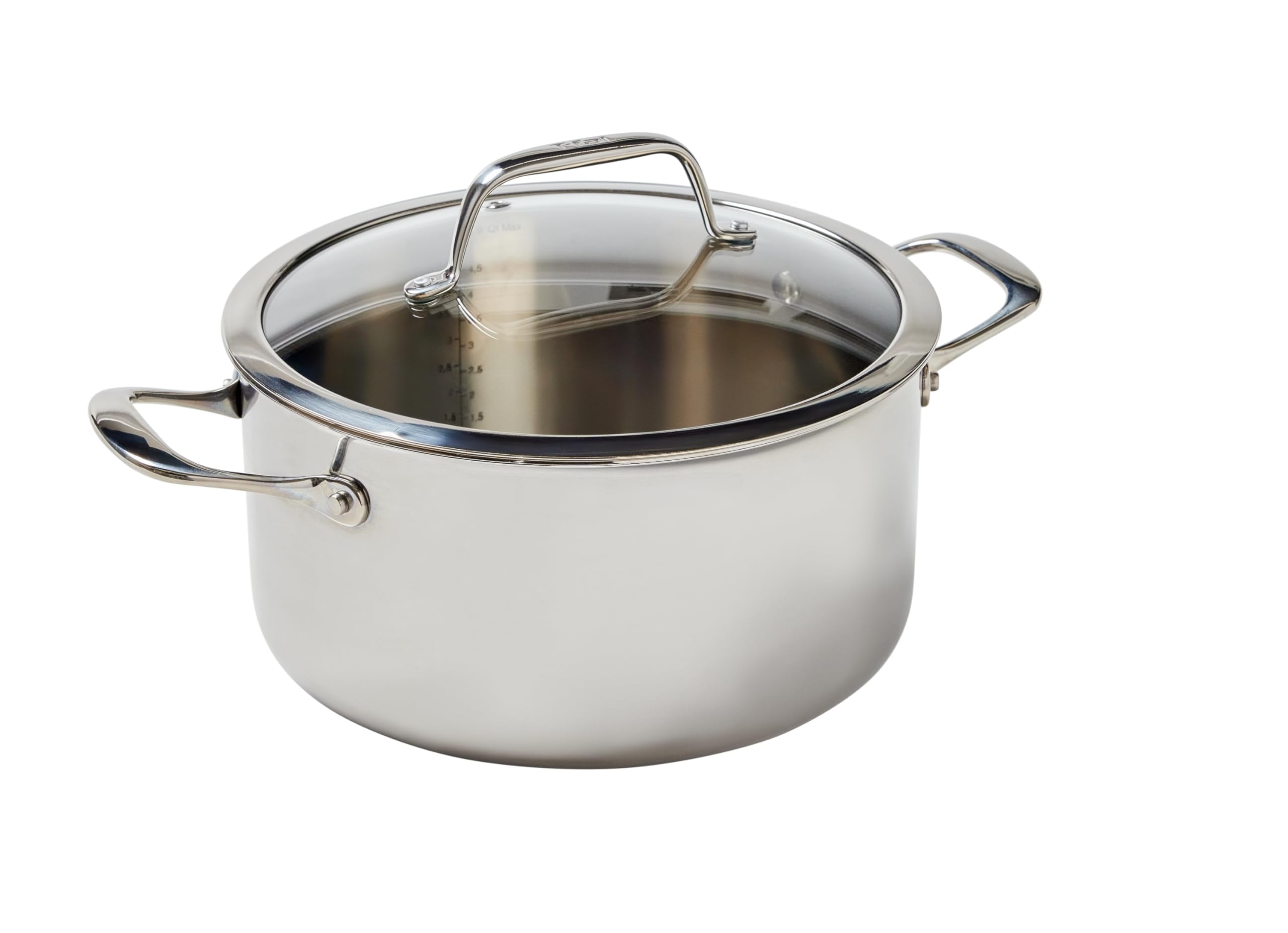 Horno Holandés T-fal Pro De Triple Capa De Acero Inoxidable, 6 L, Inducción - Venta Internacional. $1,512