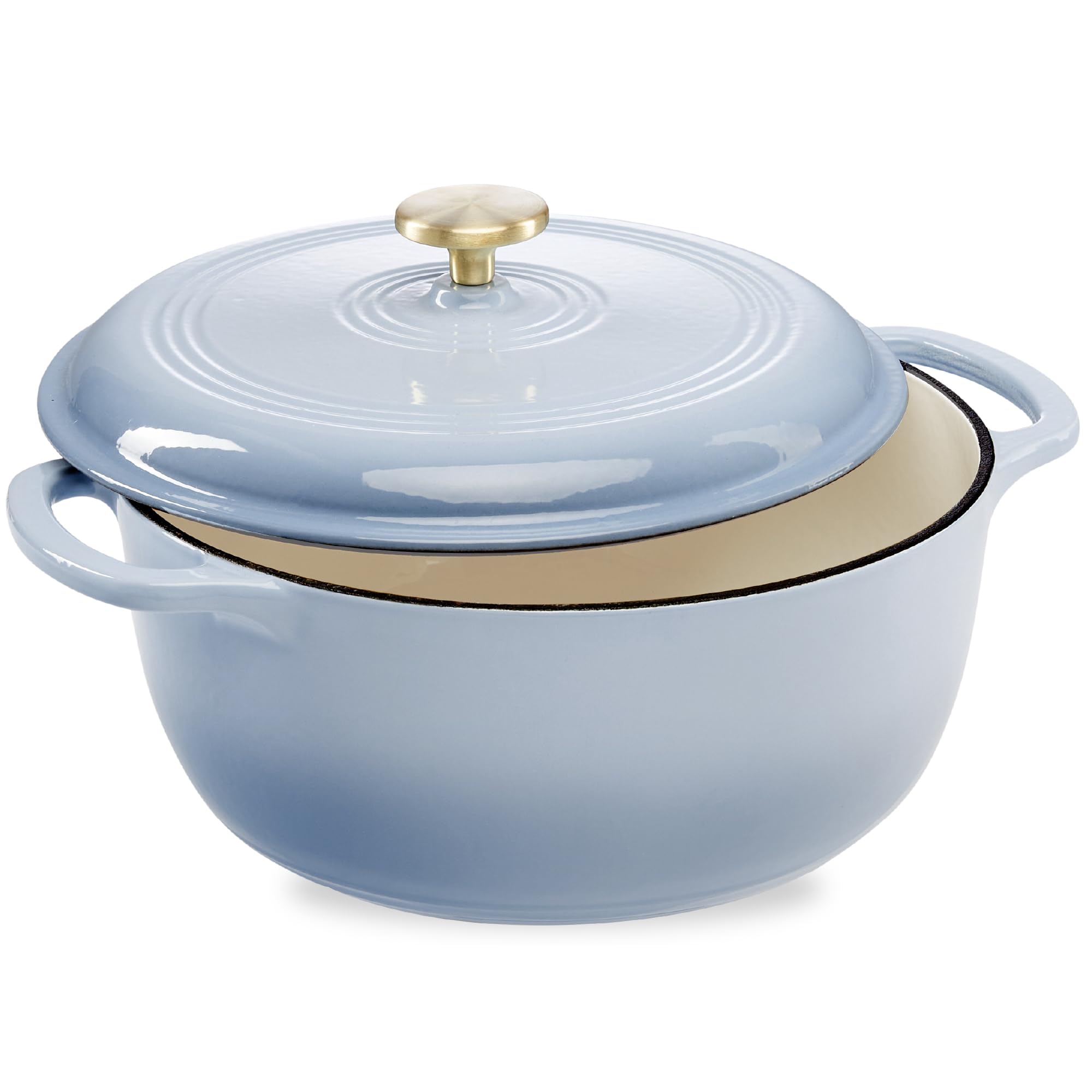 Foto 1 | Horno Holandés Best Choice Products 6 Litros Hierro Fundido Esmaltado Azul - Venta Internacional