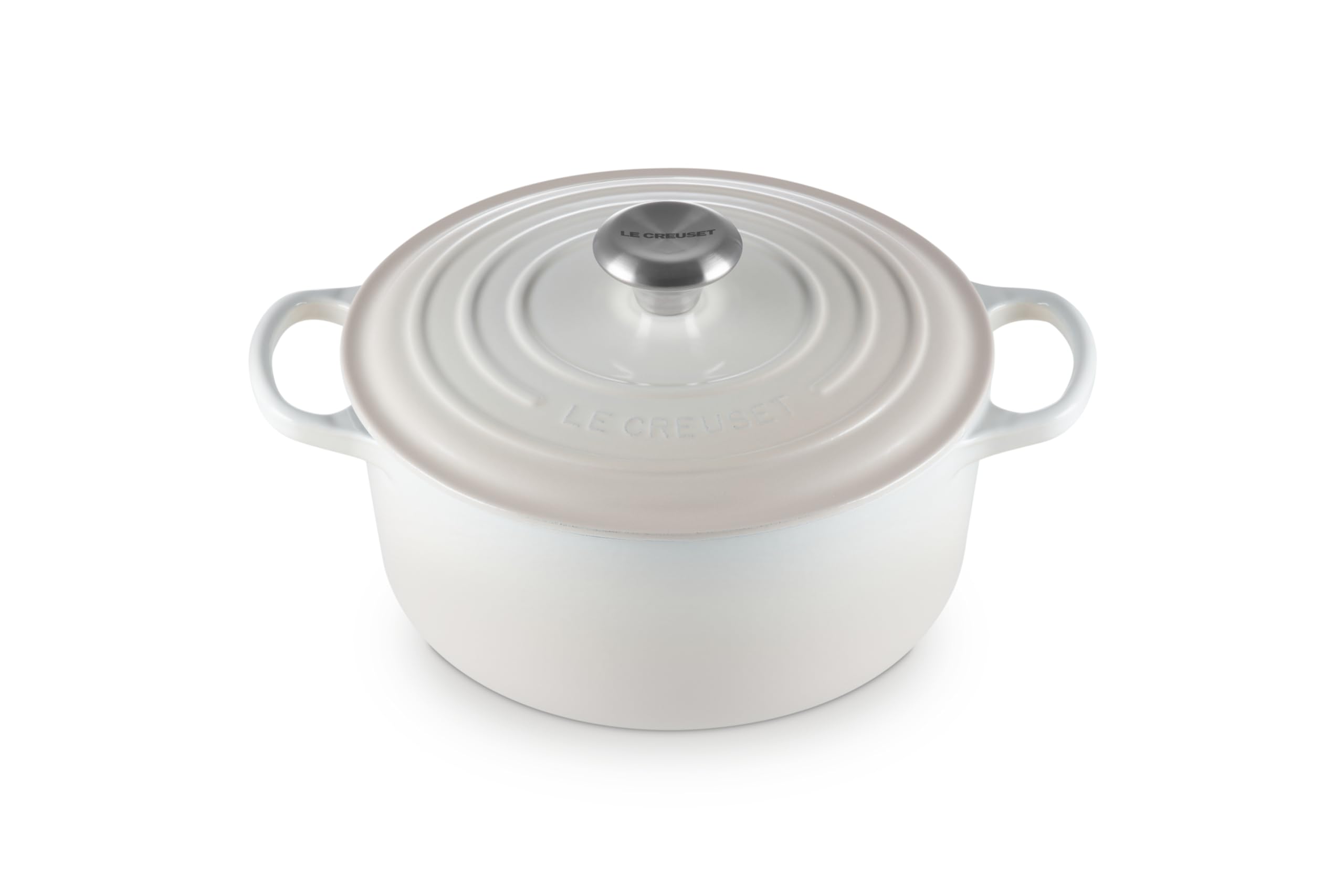 Merengue Dutch Oven Le Creuset de Hierro Fundido Esmaltado Signature de 4,5 Litros - Venta Internacional