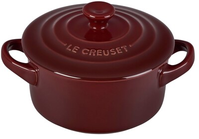 Foto 1 | Minirófono Redondo De Gres Cocotte Le Creuset, 240 Ml - Venta Internacional.